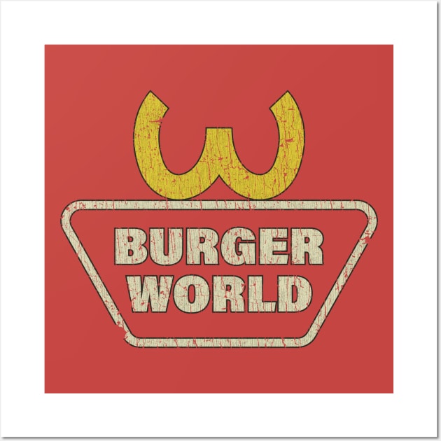 Burger World Arches 1993 Wall Art by JCD666